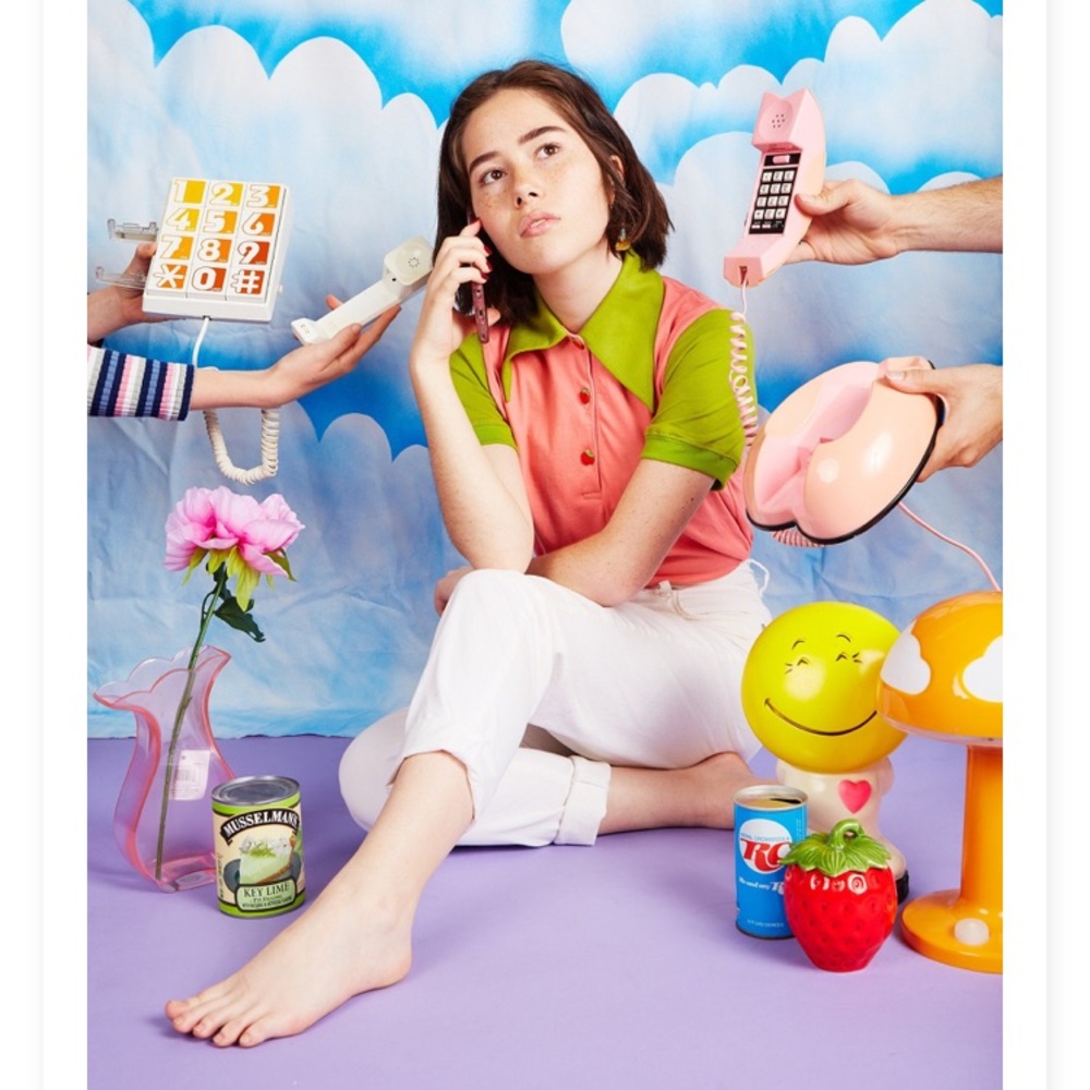 Big Bud Press Strawberry Button Polo
